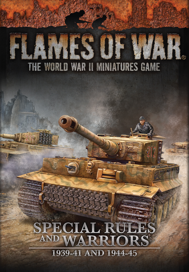 Flames of War version 4 Special Rules and Warriors